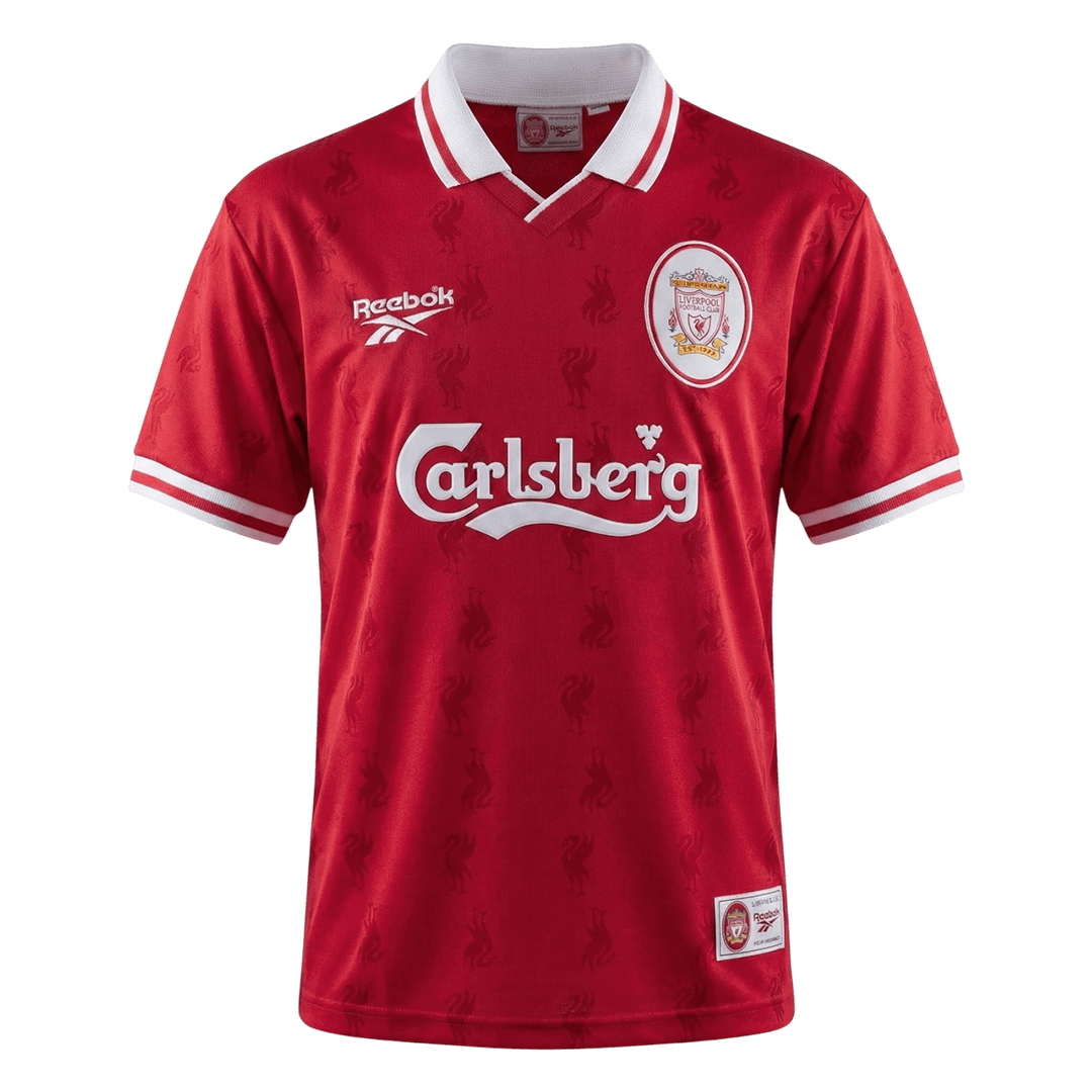 Retro 1996/97 Liverpool Home Soccer Jersey - Pro Jersey Shop
