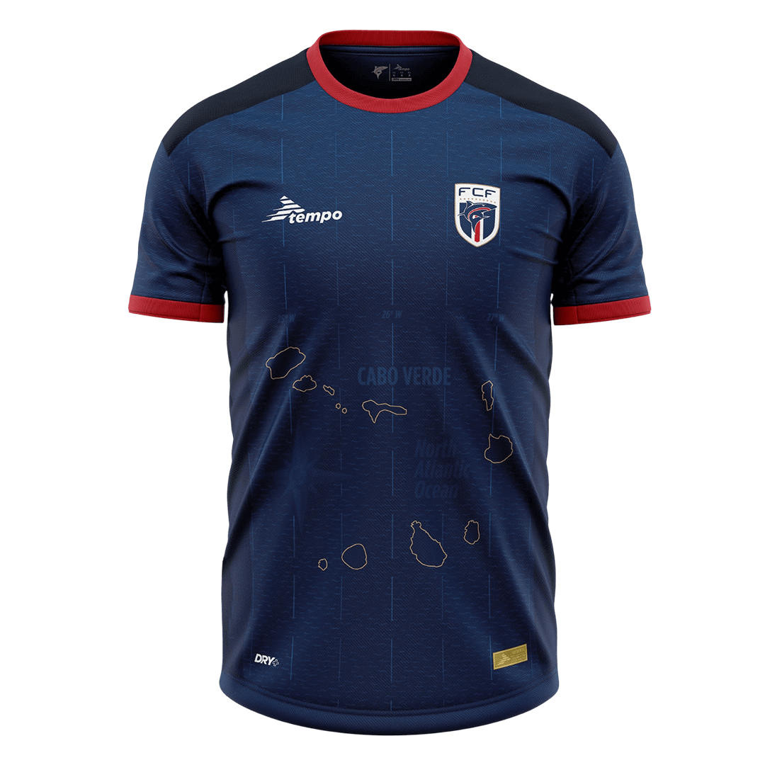 Cape Verde Home Soccer Fan Jersey 2025 - Pro Jersey Shop