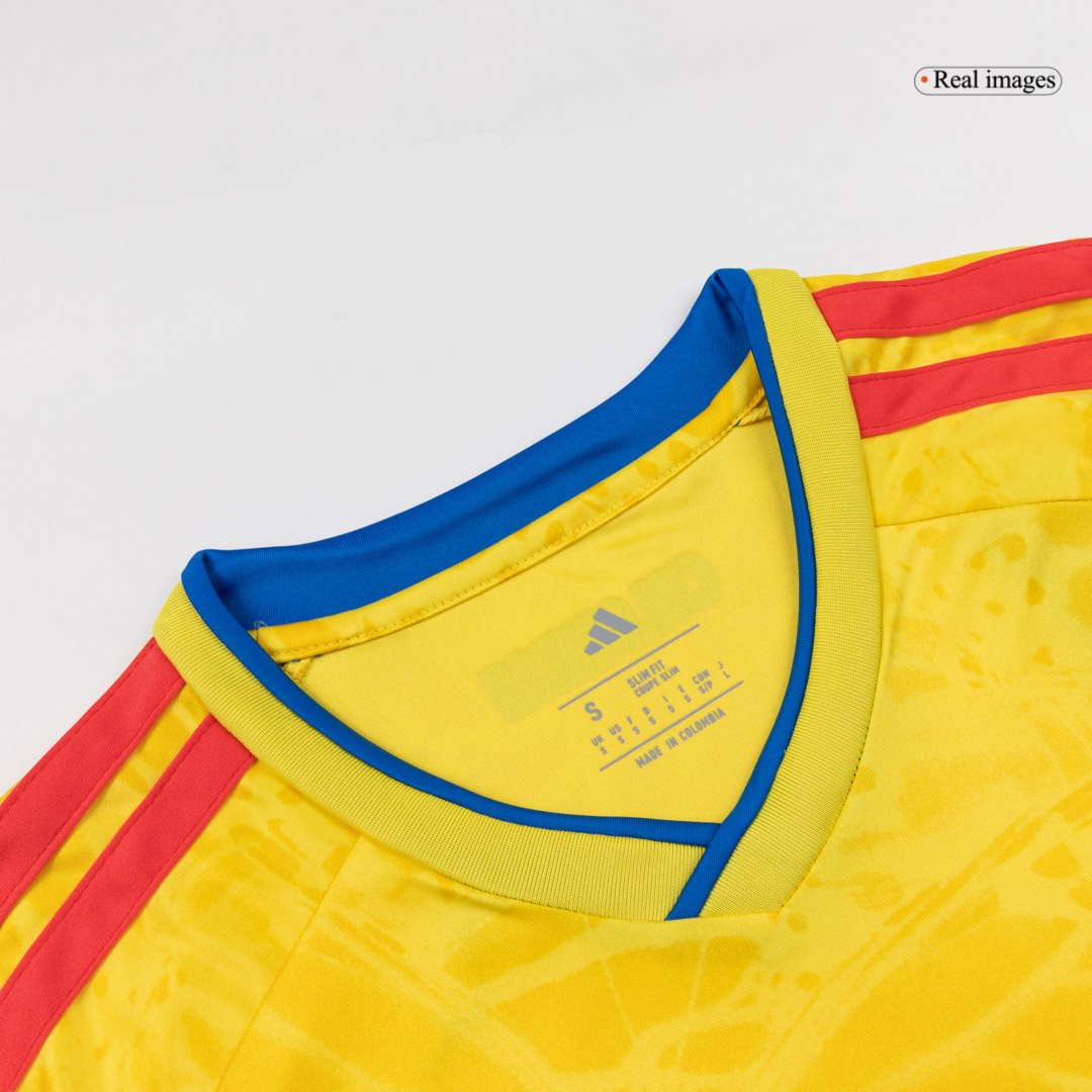 Colombia Home Soccer Long Sleeves Fan Jersey World Cup 2026 - Pro Jersey Shop