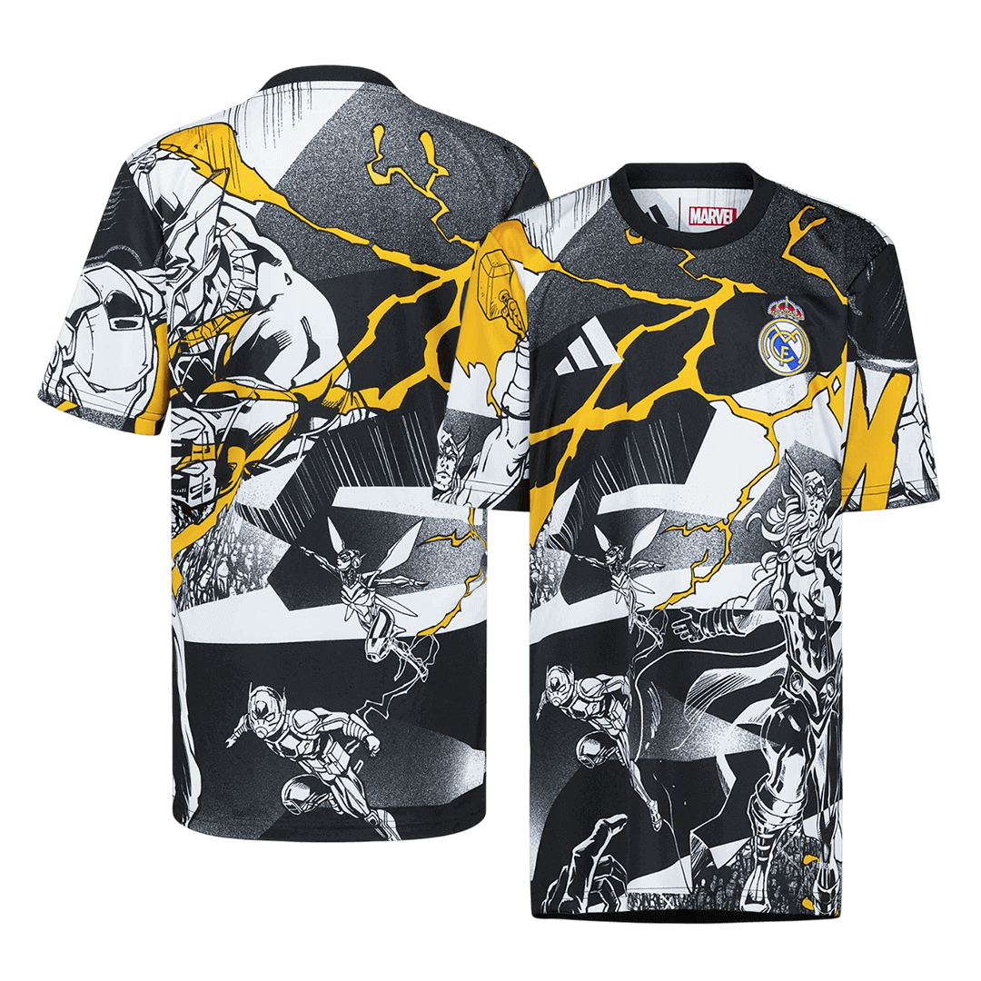Real Madrid X Marvel Soccer Fan Jersey 2025/26 - Pro Jersey Shop