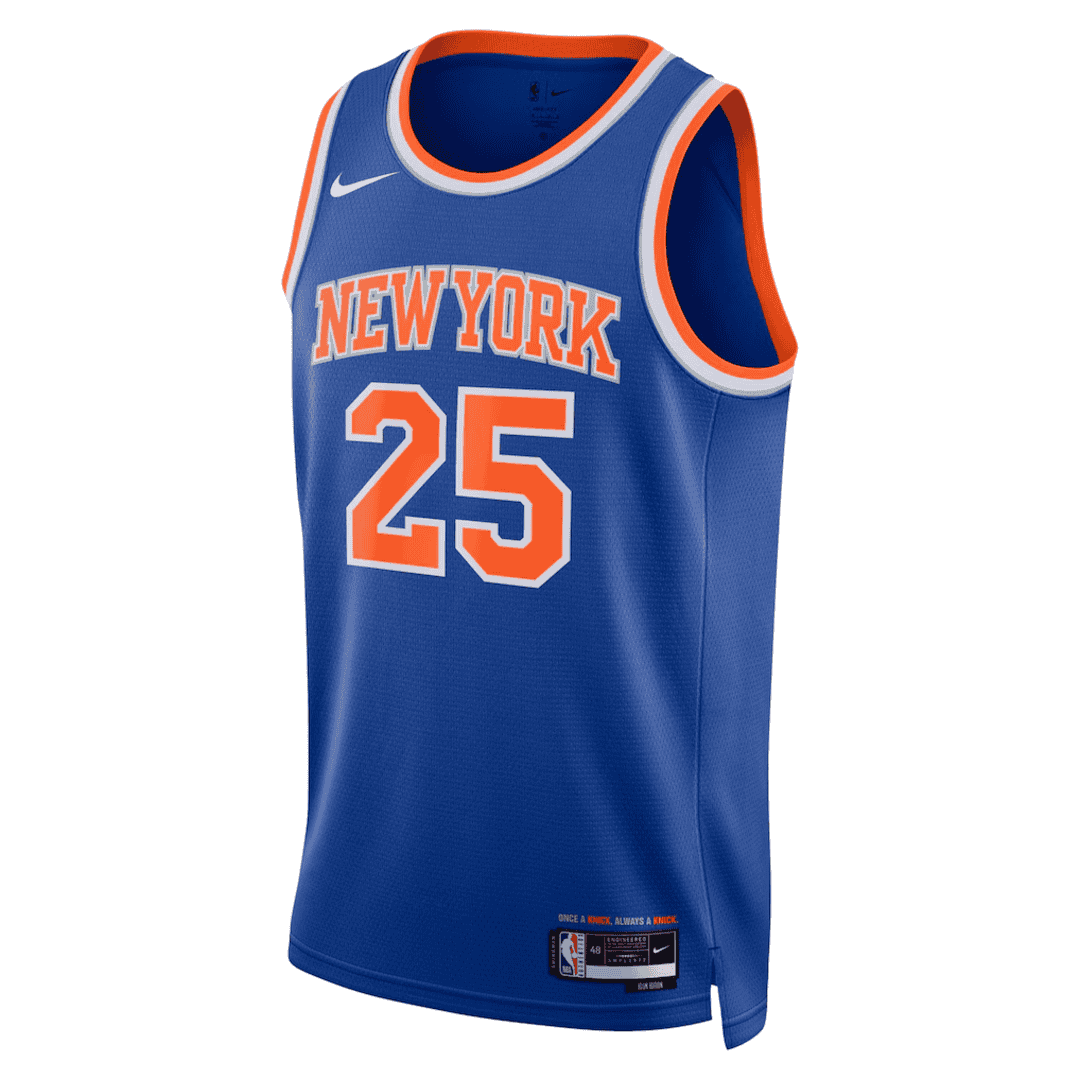 New York Knicks BRIDGES #25 NBA Jersey - Icon Edition - Pro Jersey Shop