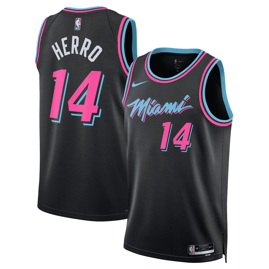 Miami Heat HERRO #14 NBA Jersey - City Edition - Pro Jersey Shop