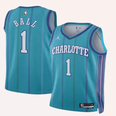 Charlotte Hornets BALL #1 NBA Jersey - - Pro Jersey Shop