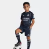 Kids Real Madrid Away Soccer Jersey Full Kit 2025/26 - Pro Jersey Shop