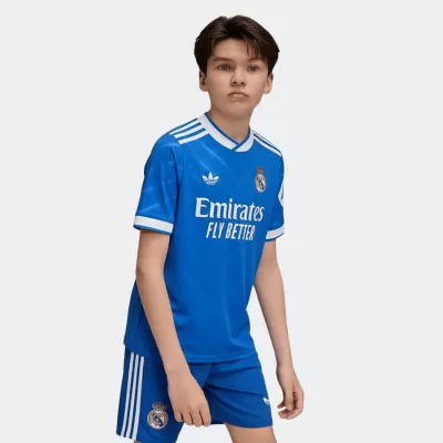 Kids Real Madrid Third Away Soccer Jersey Kit 2025/26 - Pro Jersey Shop