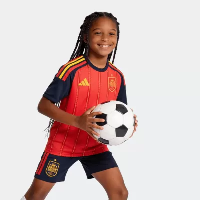Kids Spain Home Soccer Jersey Kit 2026 - Pro Jersey Shop