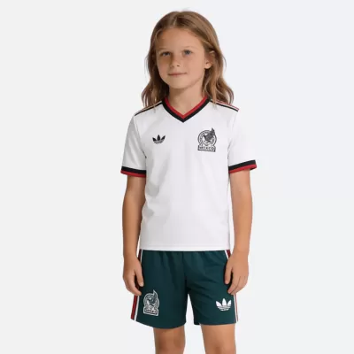 Kids Mexico Away Soccer Jersey Kit 2026 - Pro Jersey Shop