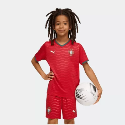 Kids Portugal Home Soccer Jersey Kit 2026 - Pro Jersey Shop