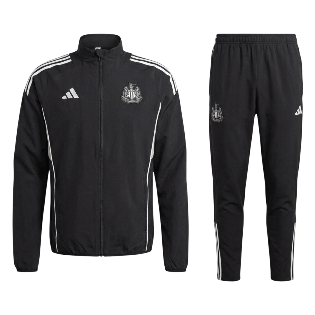 Newcastle United Training Jacket Kit 2025/26 - Black - Pro Jersey Shop