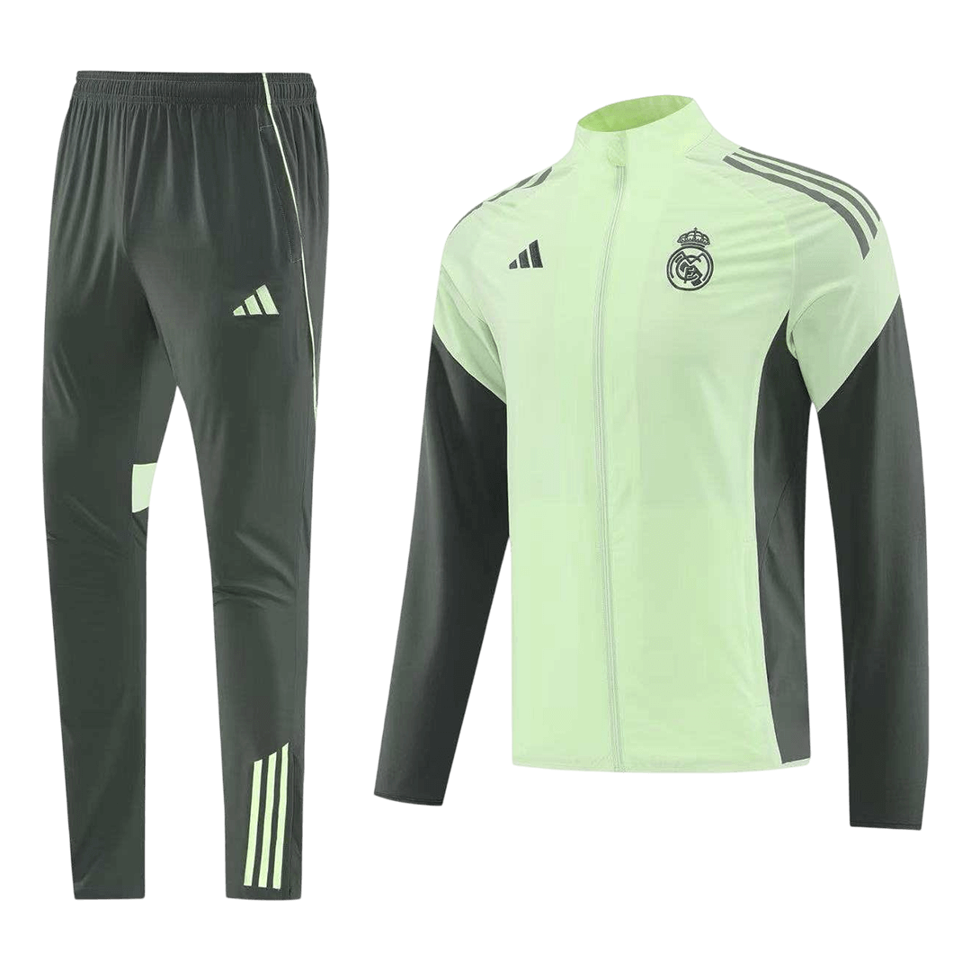 Real Madrid Training Jacket Kit 2025/26 - Green - Pro Jersey Shop