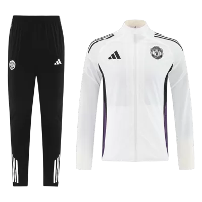 Manchester United Training Jacket Kit 2025/26 - White - Pro Jersey Shop