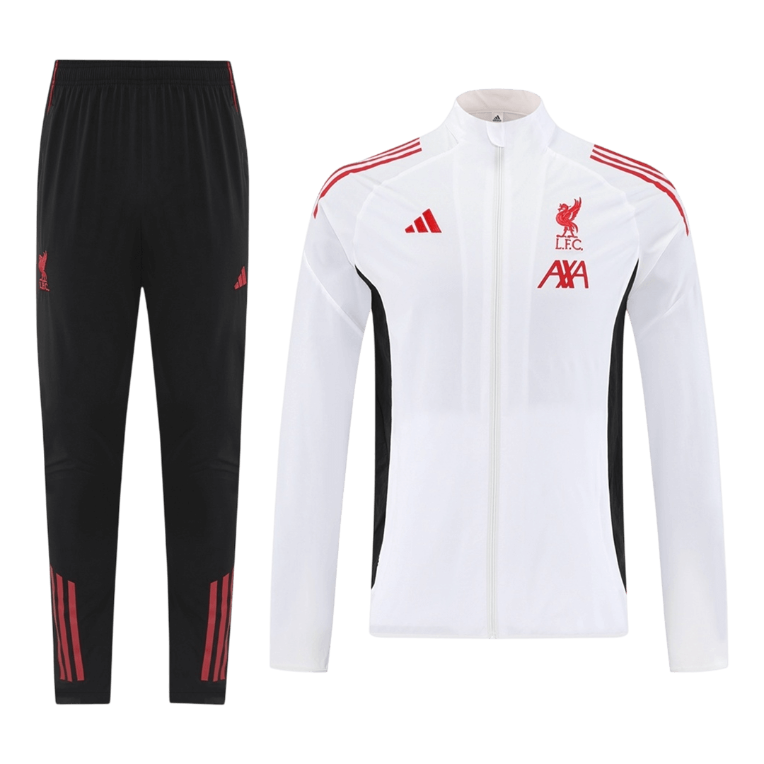 Liverpool Training Jacket Kit 2025/26 - White - Pro Jersey Shop