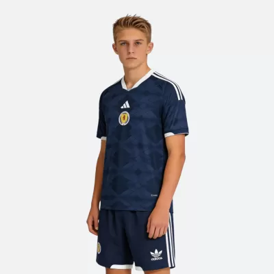Kids Scotland Home Soccer Jersey Kit World Cup 2026 - Pro Jersey Shop