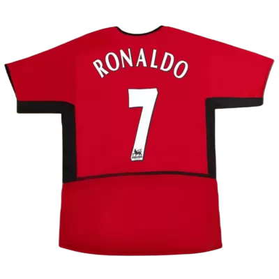 Retro 2002/04 Ronaldo #7 Manchester United Home Soccer Jersey - Pro Jersey Shop