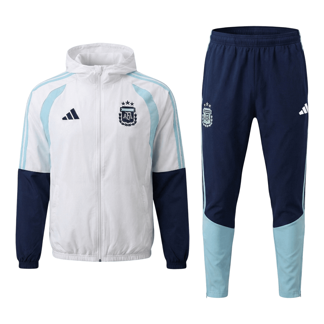 Argentina Training Jacket Kit 2026 - White - Pro Jersey Shop