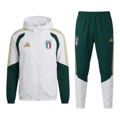 Italy Training Jacket Kit 2026 - White - Pro Jersey Shop