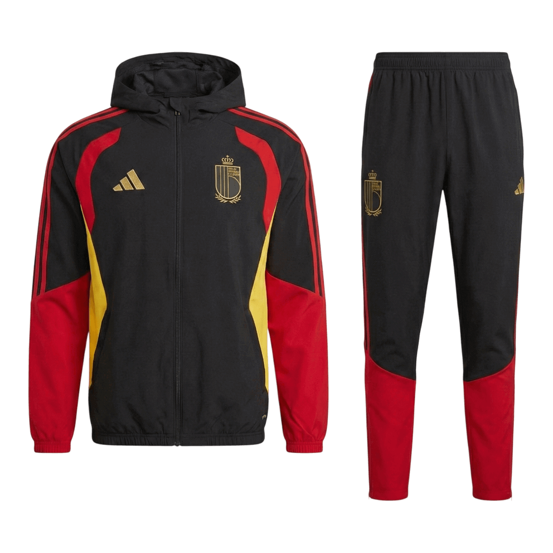 Belgium Training Jacket Kit 2026 - Red&Black - Pro Jersey Shop