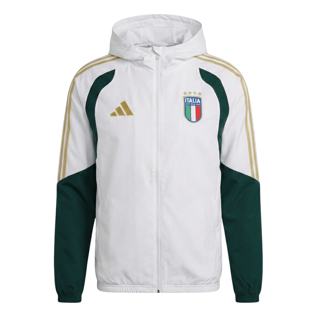 Italy Training Jacket Kit 2026 - White - Pro Jersey Shop