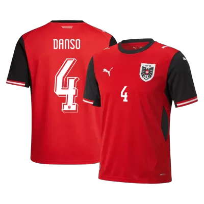 Austria DANSO #4 Home Soccer Fan Jersey 2026 - Pro Jersey Shop