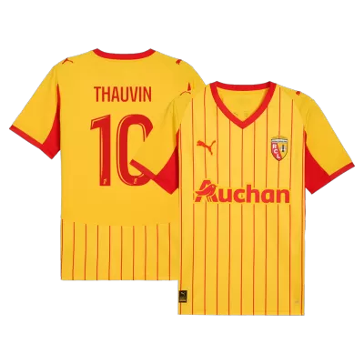 RC Lens THAUVIN #10 Home Soccer Fan Jersey 2025/26 - Pro Jersey Shop