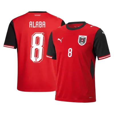 Austria ALABA #8 Home Soccer Fan Jersey 2026 - Pro Jersey Shop