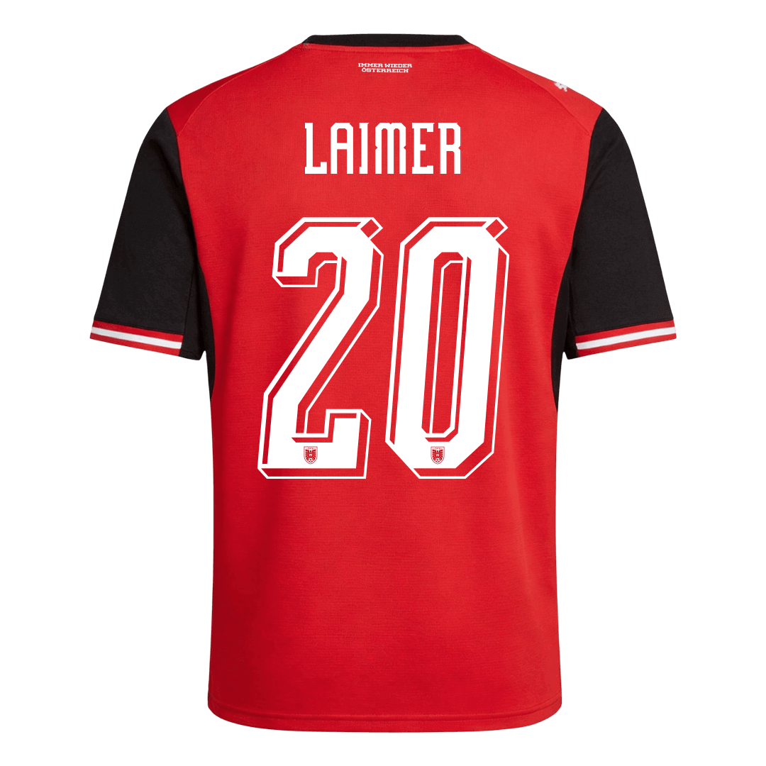 Austria LAIMER #20 Home Soccer Fan Jersey 2026 - Pro Jersey Shop