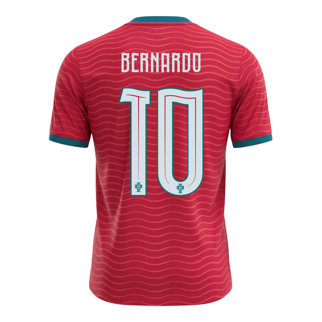 Portugal BERNARDO #10 Home Soccer Fan Jersey 2026 - Pro Jersey Shop