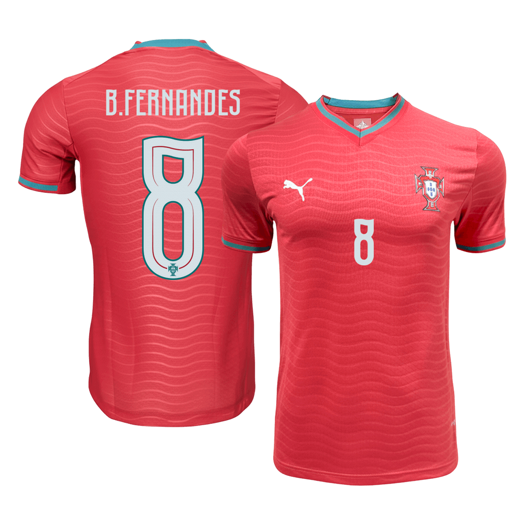 Portugal B.FERNANDES #8 Home Soccer Match Jersey 2026 - Pro Jersey Shop
