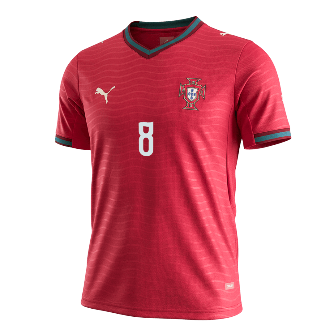 Portugal B.FERNANDES #8 Home Soccer Fan Jersey 2026 - Pro Jersey Shop