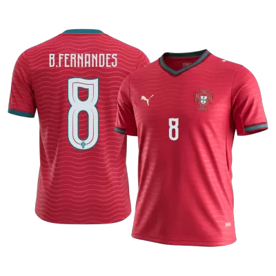Portugal B.FERNANDES #8 Home Soccer Fan Jersey 2026 - Pro Jersey Shop