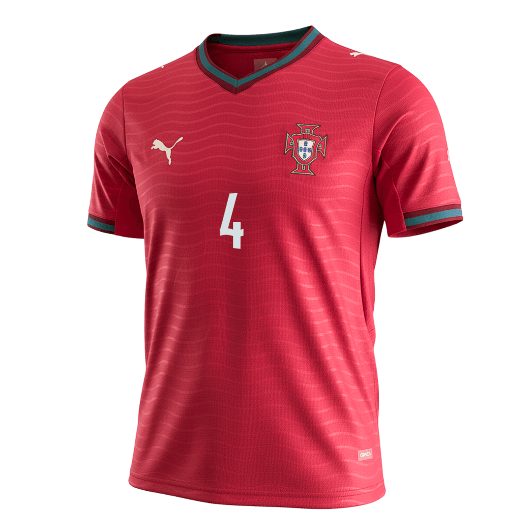 Portugal RÚBEN DIAS #4 Home Soccer Fan Jersey 2026 - Pro Jersey Shop
