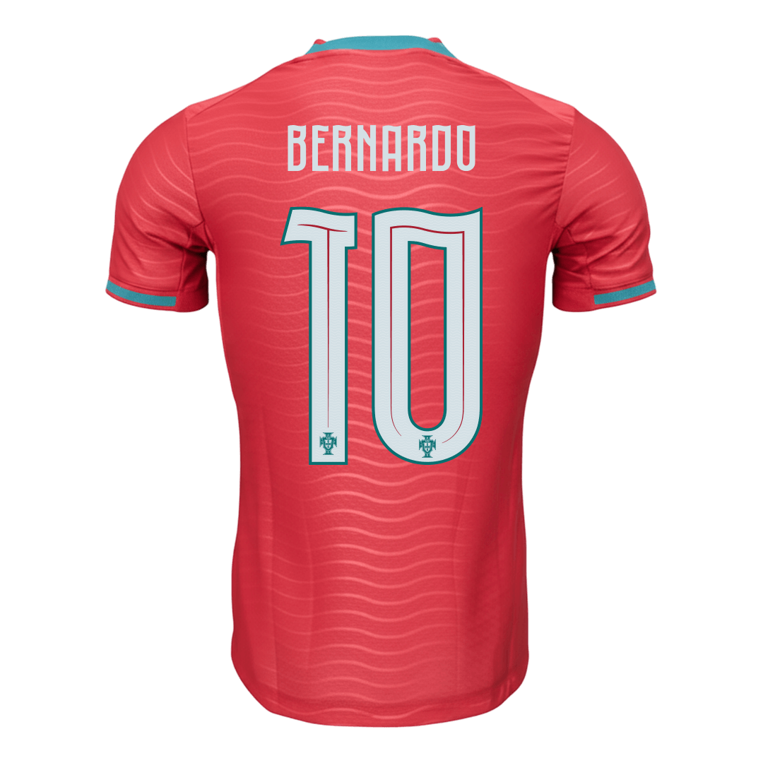 Portugal BERNARDO #10 Home Soccer Match Jersey 2026 - Pro Jersey Shop