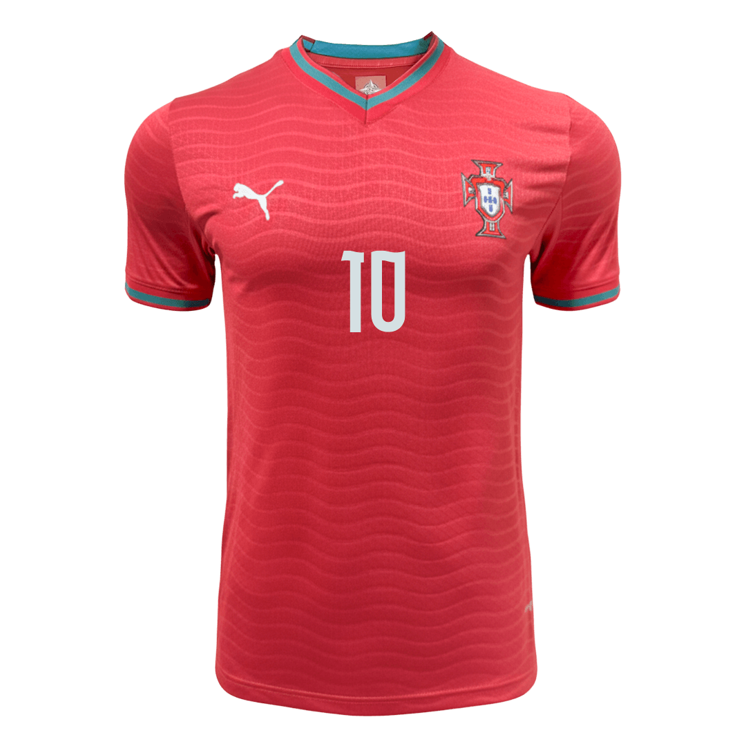 Portugal BERNARDO #10 Home Soccer Match Jersey 2026 - Pro Jersey Shop