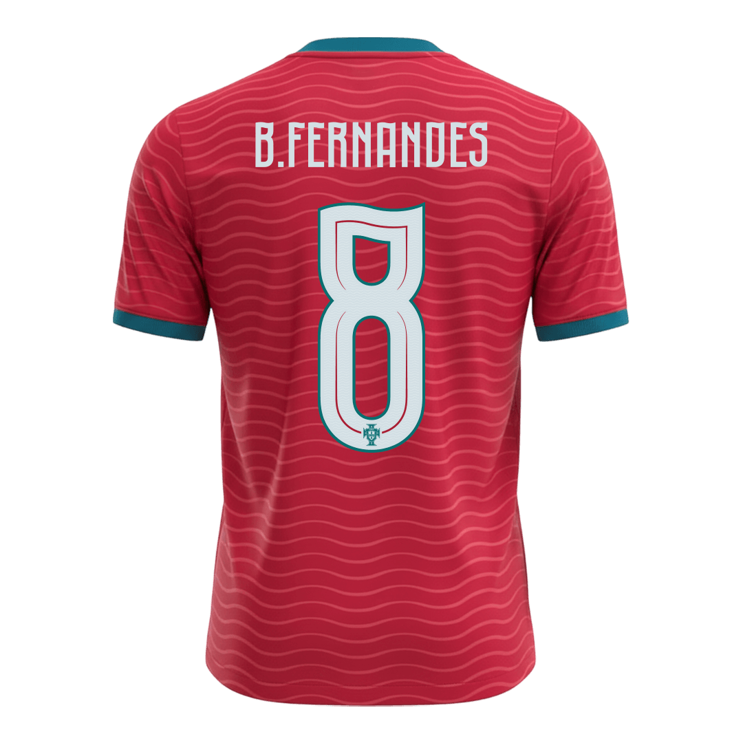 Portugal B.FERNANDES #8 Home Soccer Fan Jersey 2026 - Pro Jersey Shop