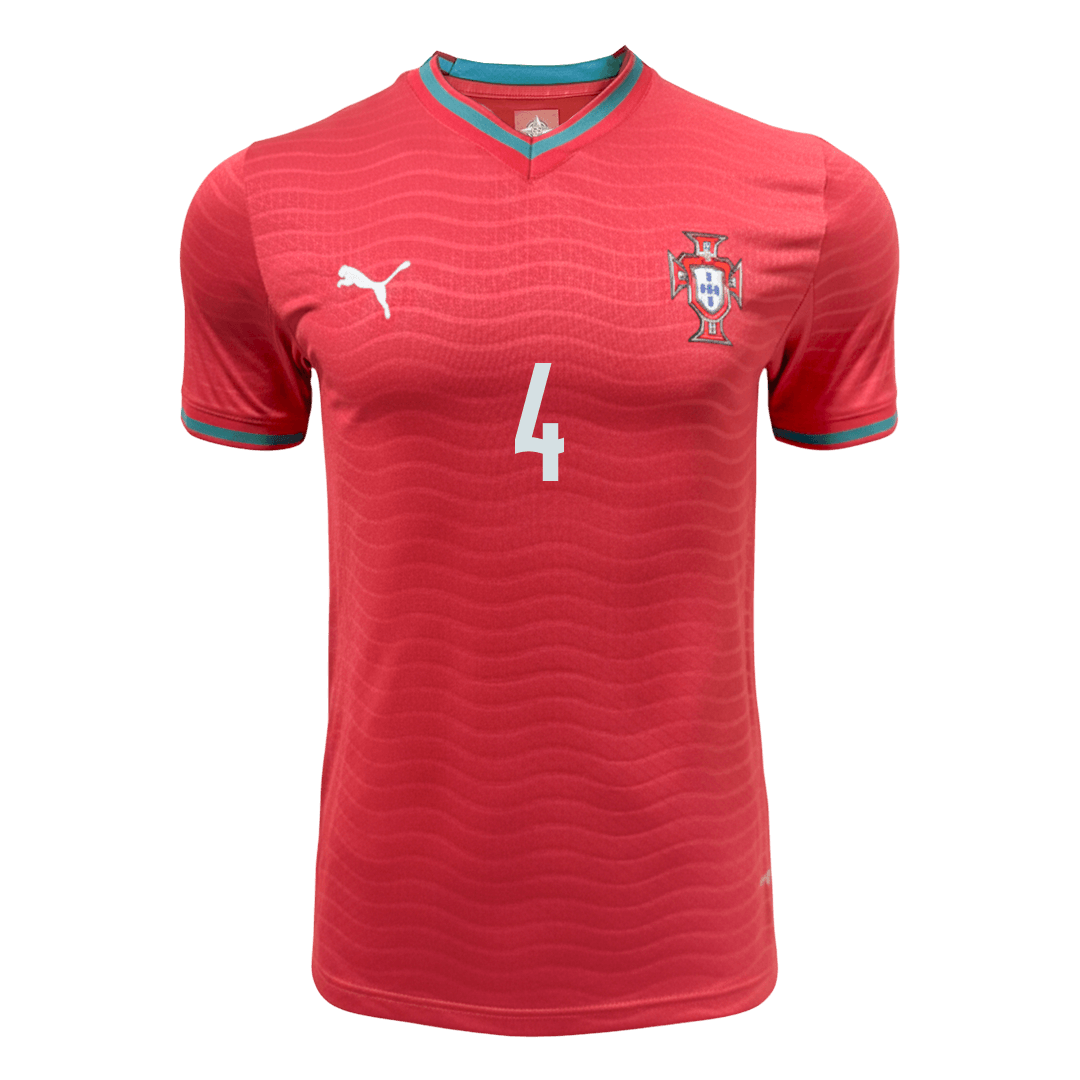 Portugal RÚBEN DIAS #4 Home Soccer Match Jersey 2026 - Pro Jersey Shop