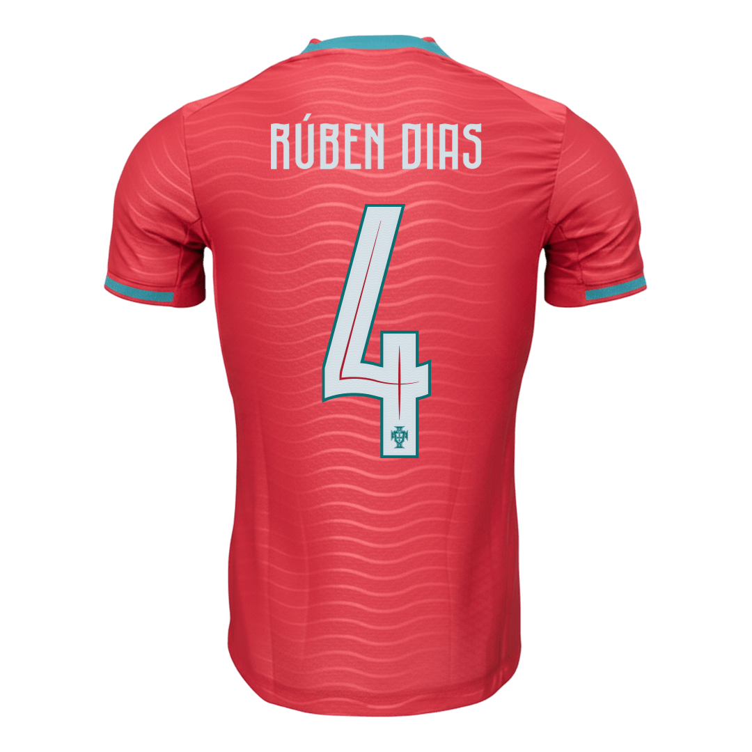 Portugal RÚBEN DIAS #4 Home Soccer Match Jersey 2026 - Pro Jersey Shop