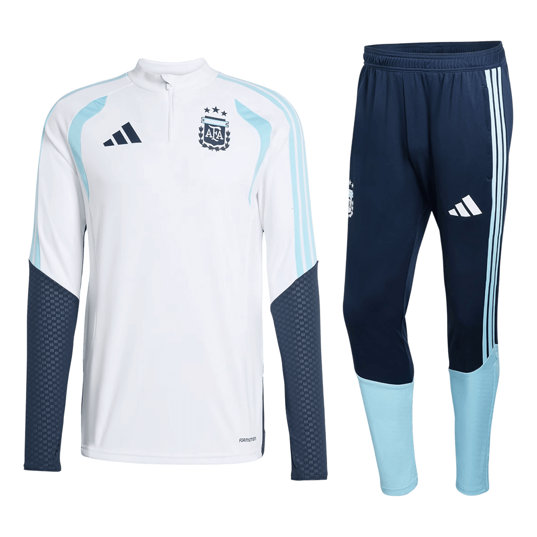 Argentina Training Jacket Kit 2026 - White - Pro Jersey Shop