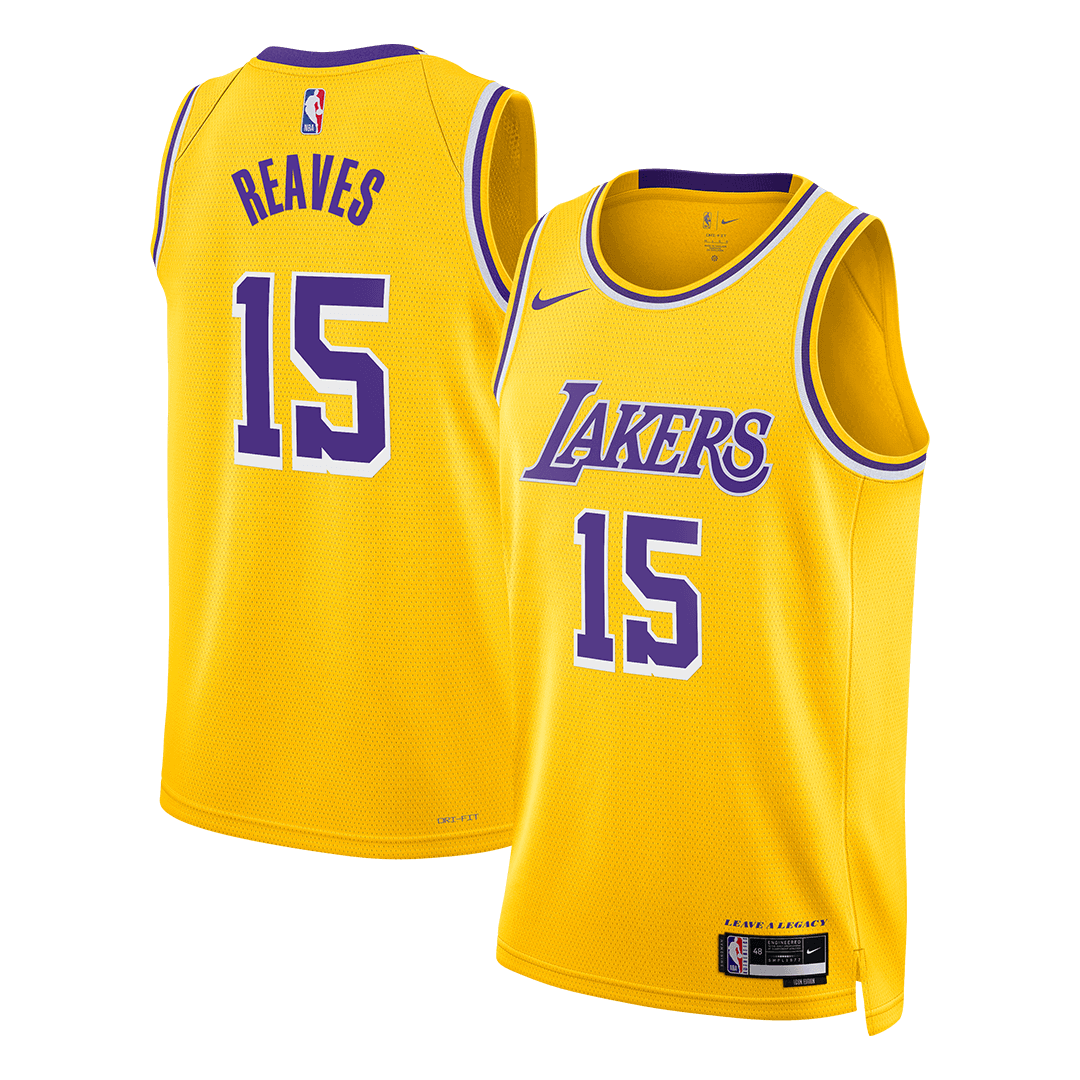 Los Angeles Lakers REAVES #15 NBA Jersey - Icon Edition - Pro Jersey Shop