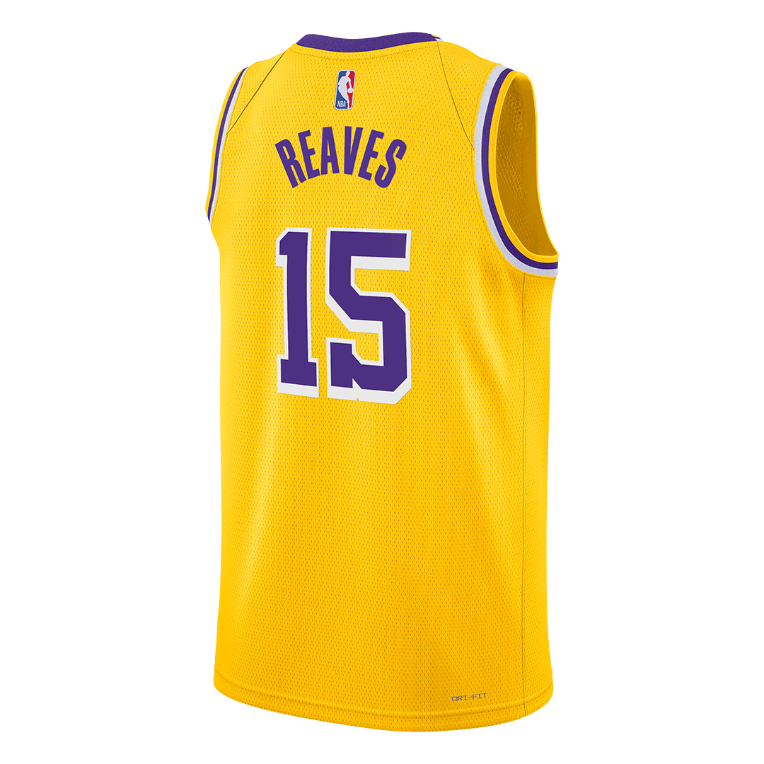 Los Angeles Lakers REAVES #15 NBA Jersey - Icon Edition - Pro Jersey Shop