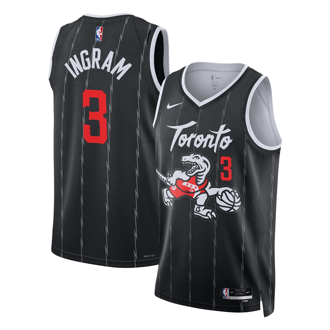 Toronto Raptors INGRAM #3 NBA Jersey - City Edition - Pro Jersey Shop