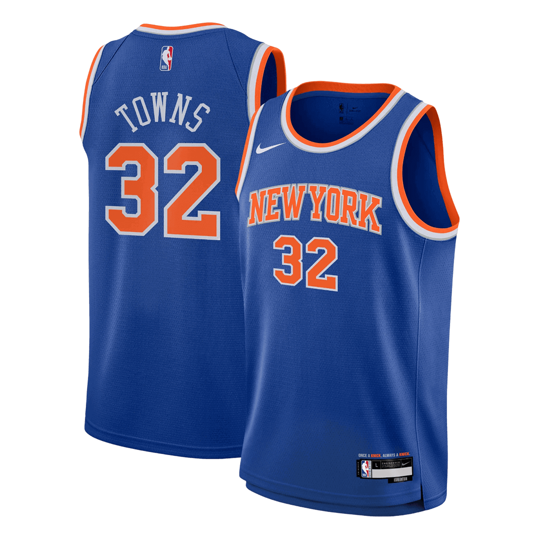 New York Knicks TOWNS #32 NBA Jersey - Icon Edition - Pro Jersey Shop