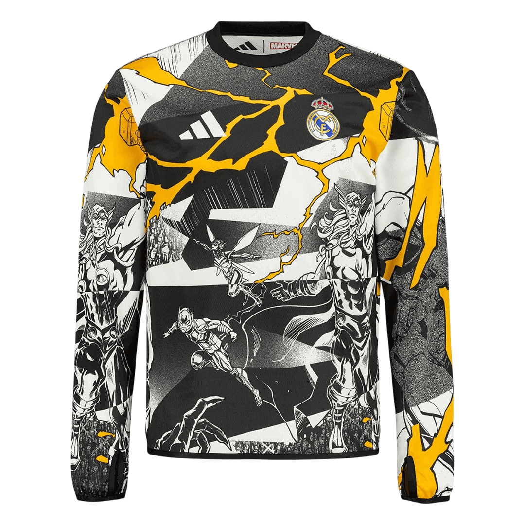 Real Madrid Soccer Long Sleeves Fan Jersey 2025/26 - Pro Jersey Shop