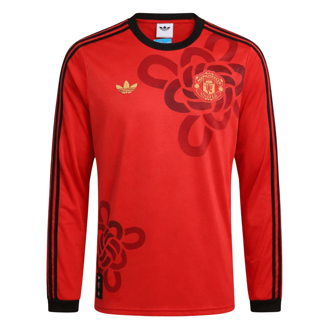 Manchester United Soccer Long Sleeves Fan Jersey 2025/26 - Pro Jersey Shop