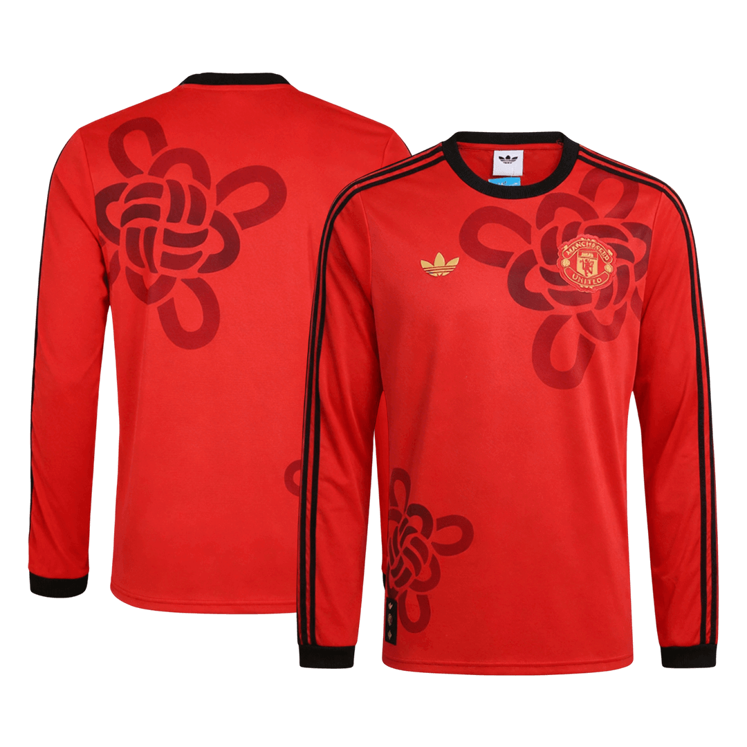 Manchester United Soccer Long Sleeves Fan Jersey 2025/26 - Pro Jersey Shop