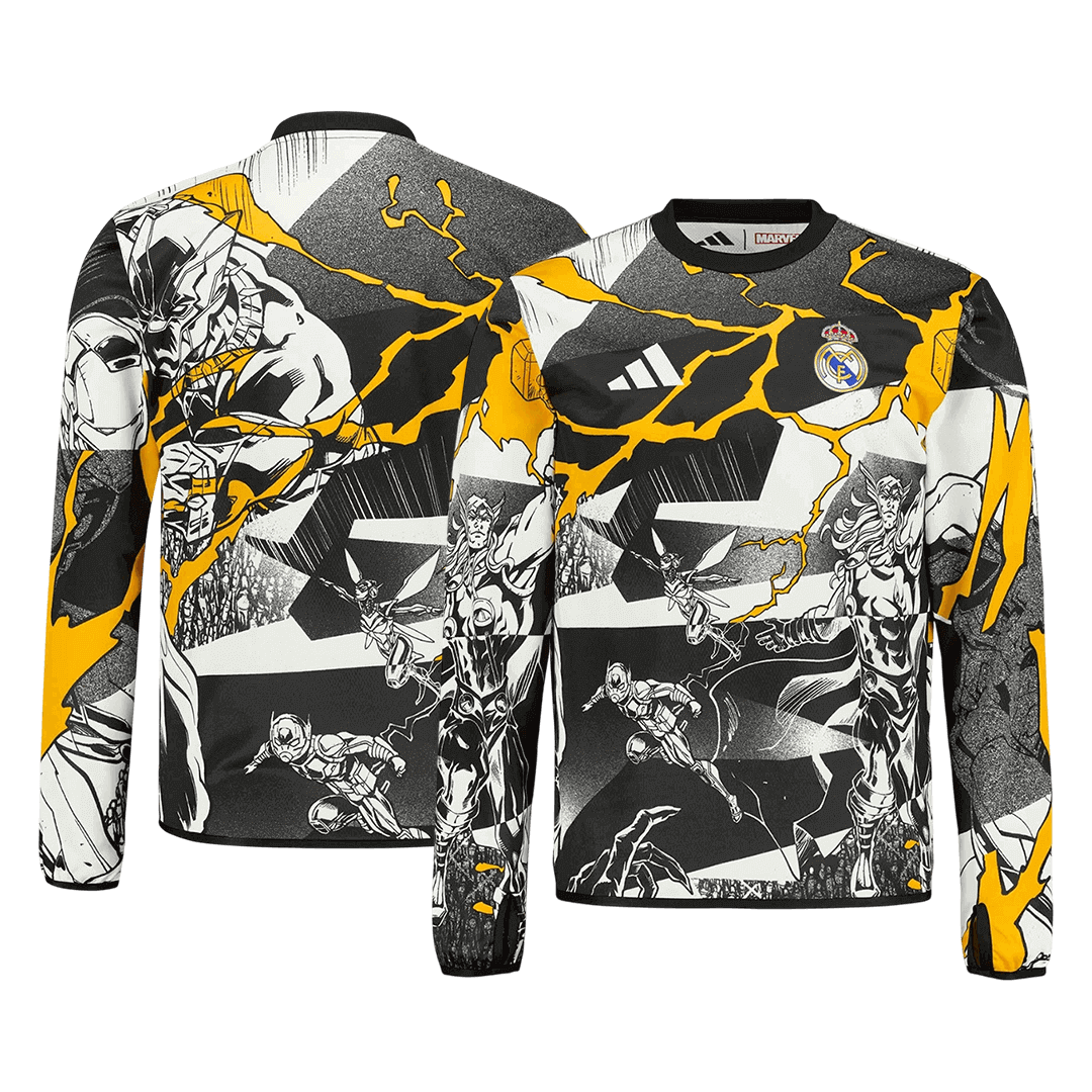 Real Madrid Soccer Long Sleeves Fan Jersey 2025/26 - Pro Jersey Shop