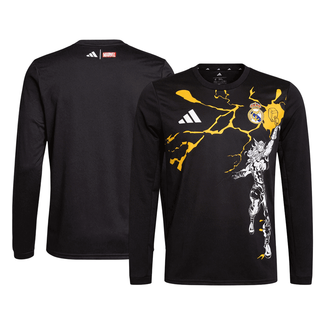 Real Madrid Soccer Long Sleeves Fan Jersey 2025/26 - Pro Jersey Shop