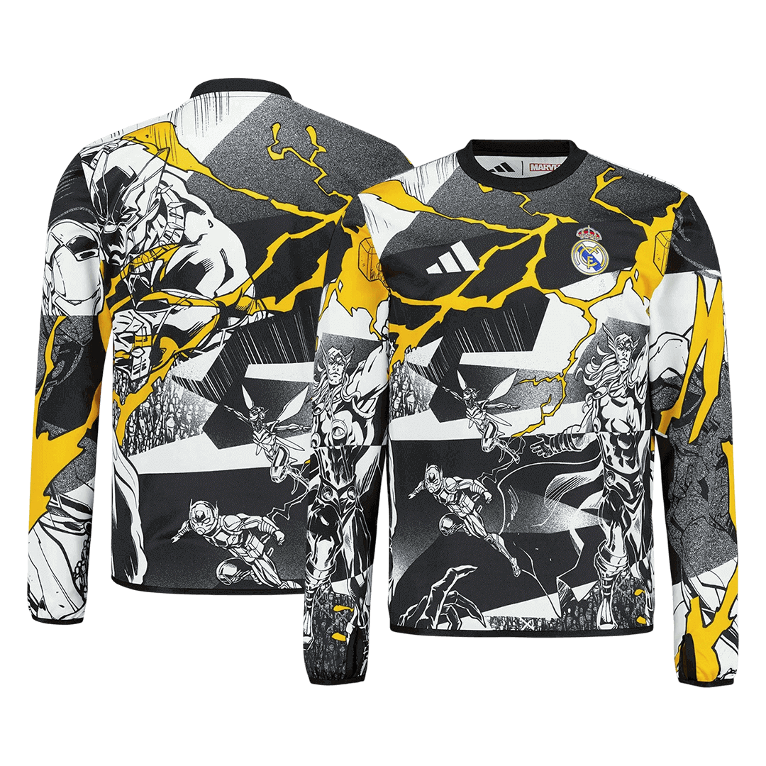 Real Madrid Soccer Long Sleeves Fan Jersey 2025/26 - Pro Jersey Shop