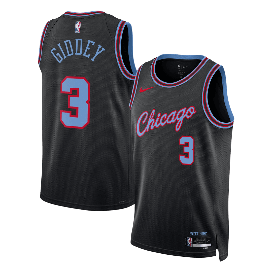 New York Knicks GIDDEY #3 NBA Jersey - City Edition - Pro Jersey Shop