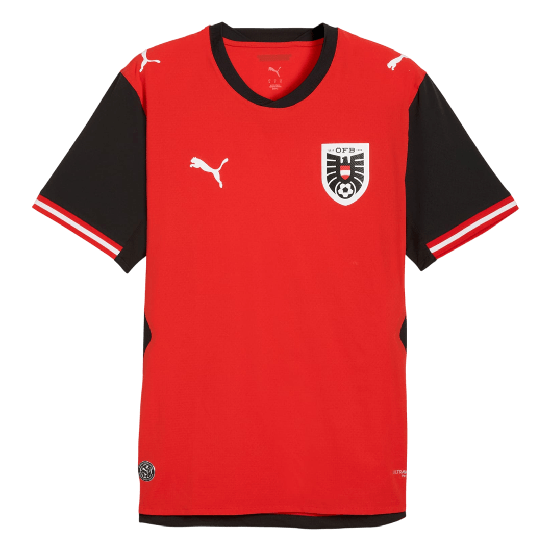 Austria Home Soccer Match Jersey World Cup 2026 - Pro Jersey Shop