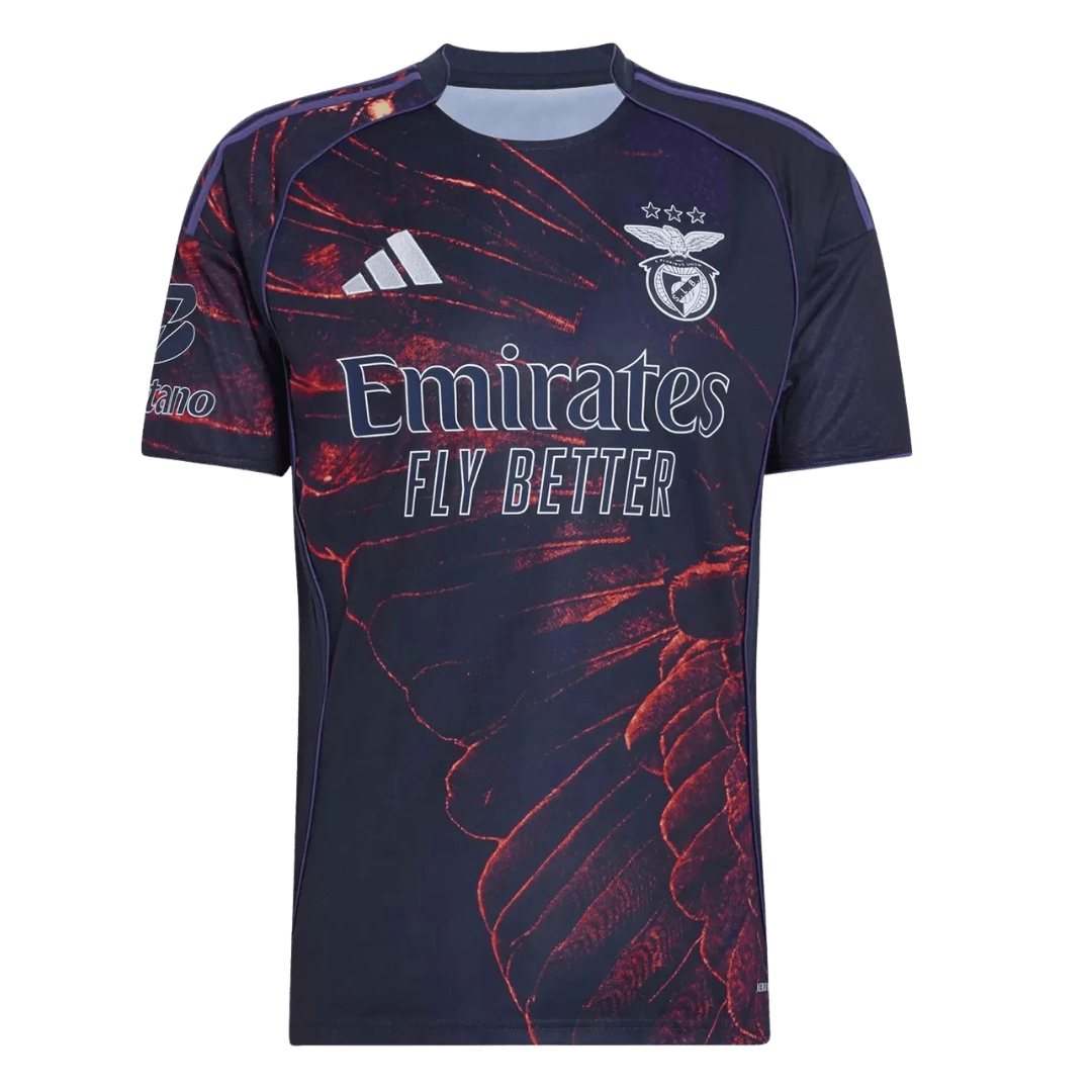 [Free]Benfica Fourth Away Soccer Fan Jersey 2025/26 - Pro Jersey Shop